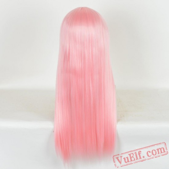 Fashion Pink Wigs for Women