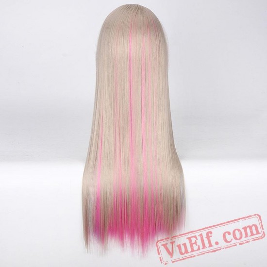 Long Curly Colored Wigs for Women