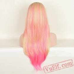 Long Straight Colored Wigs for Women