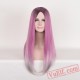 Colored Long Straight Cosplay Wigs for Women