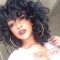 Black Women Short Curly Wigs