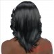 Black Women Mid-length Wigs