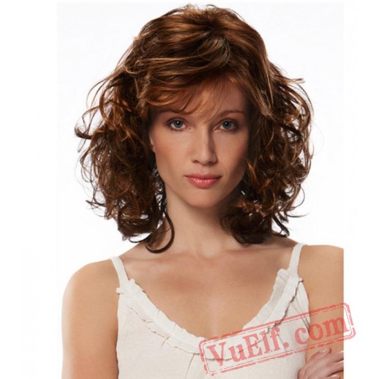 Short Curly Fashion Wigs for Women