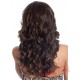 Black Women Brown Long Curly Wigs