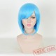 Blue Short Straight Cosplay Wigs for Women
