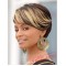 Fashion Short Curly Gold Wigs for Women