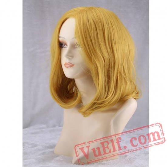 Colored Gold Wigs for Women