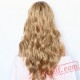 Natural Wave Blonde Brown Hair Wedding Lace Front Wigs Women