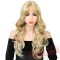 Long Wavy Curly Blonde Wigs Women Curly Cosplay Wigs