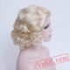 Short Blonde Women's Classic Marilyn Monroe Platinum Wig