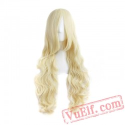 Long Loose Wave Hair Blonde Wig Women