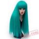 Long Blonde Wigs Women Straight Wig Full Natural Hair Wig