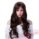 Long Wavy Blonde Wigs Bangs Women's Cosplay Hair Wigs