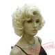 Short Curly Wig Blonde Wigs Women Hair