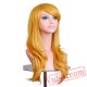 Long Curly Sliver Gray Blonde Wig Cosplay Wigs Black Women