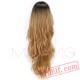 Blonde Wig Long Kinky Curly Wig Women Hair