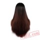 Blonde Wig Black Women Long Straight Cosplay Wig