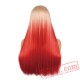 Blonde Wig Black Women Long Straight Cosplay Wig