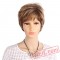 Fluffy Short Wigs white women Blonde wig Curly Short Hair Wig