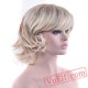 Curly Short Blonde Wigs Cosplay Wigs Hair Party Hair Wig Women