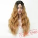 Blonde Wig Long Hair Kinky Curly Wigs Women Hair