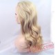 Mix Blonde Wigs Natural Wave Hair Lace Front Wig Black Women