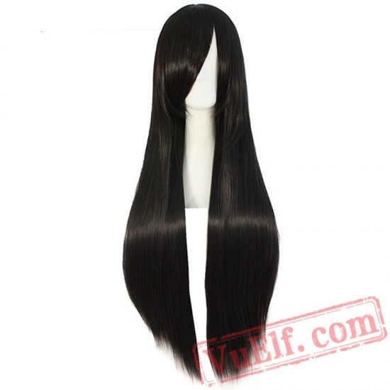 Beauty Long Cosplay Wig Straight Hair Blonde