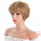 Short Blonde Wigs Women Layered Wigs