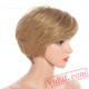 Short Blonde Wigs Women Layered Wigs