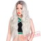 Long Wavy Platinum Blonde Wig Women Cosplay Blond Hair