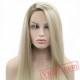 Long Silky Straight Wig Blonde Wig Lace Front Wigs Women