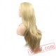 Brown Blonde Wig Wave Wig Natural Lace Front Wig Women