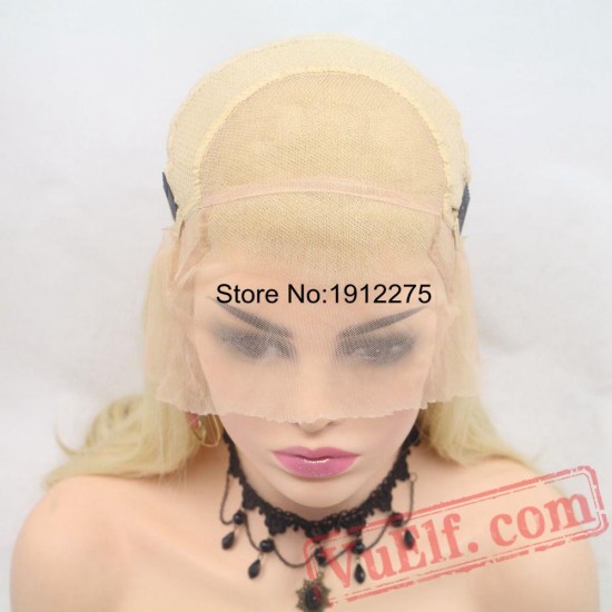 Blonde Wigs Lace Wig Wave Hair Wigs Women Natural