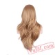 long blonde wavy women wig blonde wigs african american