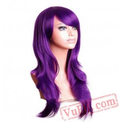 Long Wavy Cosplay Blonde Hair Wigs