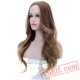 Beauty Long Wavy Hair Brown Blonde Wigs Black/White Women Cosplay/Party Wig