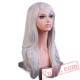 Halloween Hair Long Wavy Wigs Women Red Wig Hair Cosplay Wig