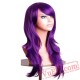 Halloween Hair Long Wavy Wigs Women Red Wig Hair Cosplay Wig