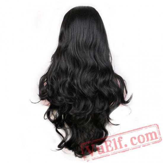 red wig curly wigs blonde wig long black wigs hair women