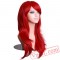 Hair Long Wavy Red Wig Womans Cosplay Wigs White Women Hair