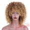 Mixed Brown Blonde Short Hair Wigs Women