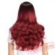 Long Wavy Red Wigs Black Women Hair