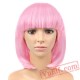 Short Straight Hair Women's Bob Blonde Hair Wigs