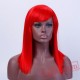 Long Straight Cospaly Wig Bangs Red Wig Womens Wigs Hair