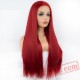 Long Red Wig Natural Straight Lace Front Wig Long Wigs Women