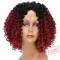 Long Black Red Wigs Kinky Curly Wigs Black Women Hair