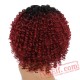 Long Black Red Wigs Kinky Curly Wigs Black Women Hair