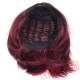 Short Burgundy Bob Red Wigs Straight Hair