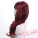 Long Wavy Curly Red Wig Wig Women Long Wavy Cosplay Party Wig