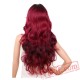 Red Wig Black Women 30inch Long Wave Hair Wigs